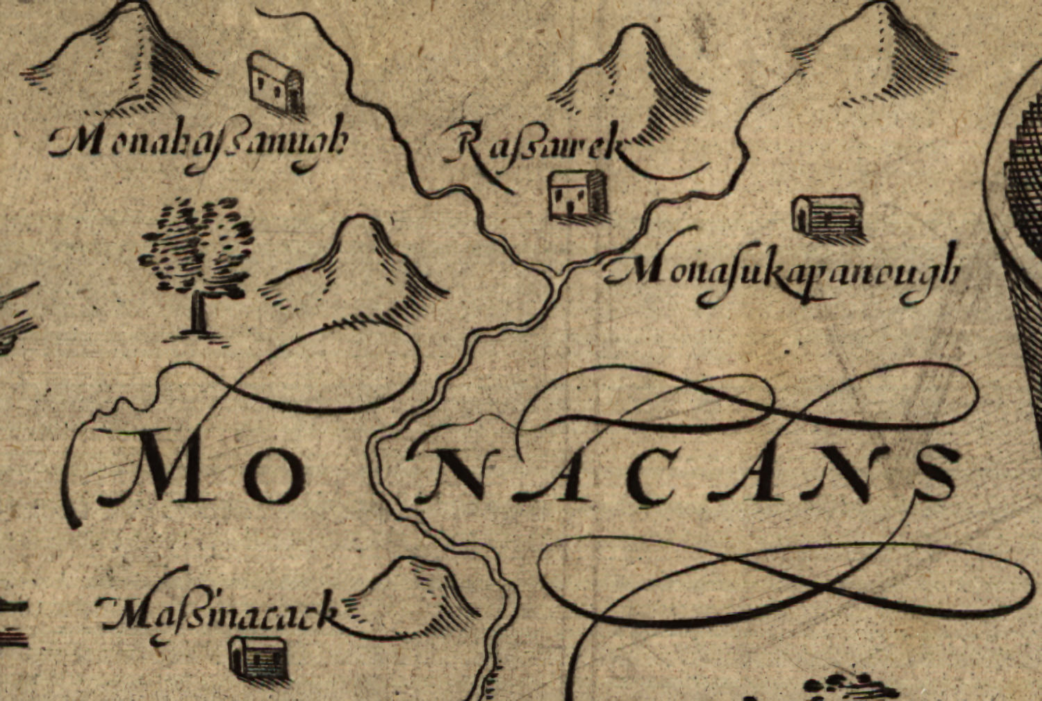 Monacan map